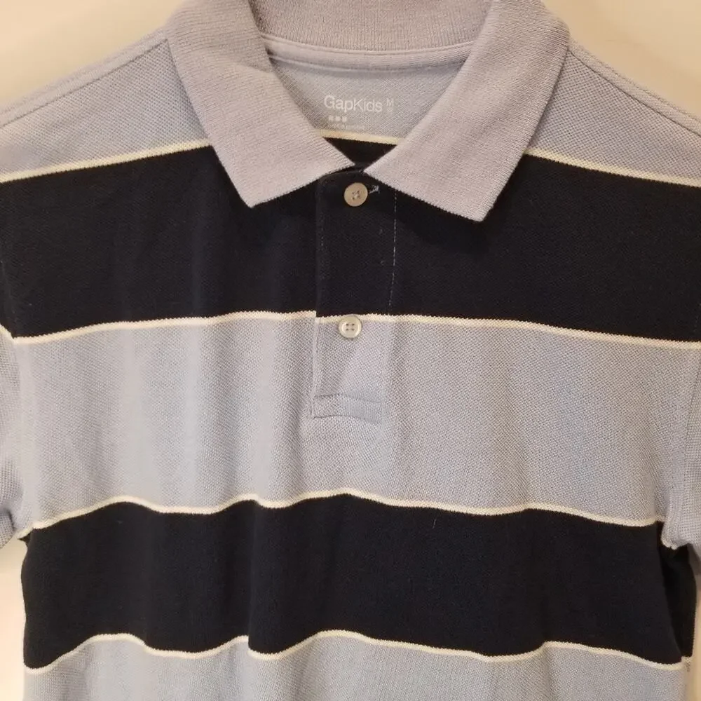 Vintage 90's‎ GAP Boys Cotton Collar T-Shirt 8 /M
